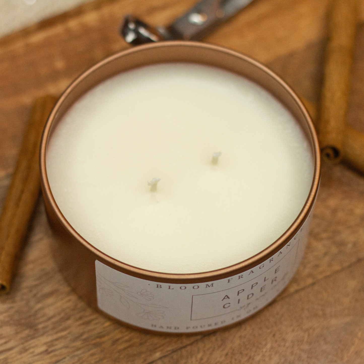 Small Apple Cider Soy Wax Candle