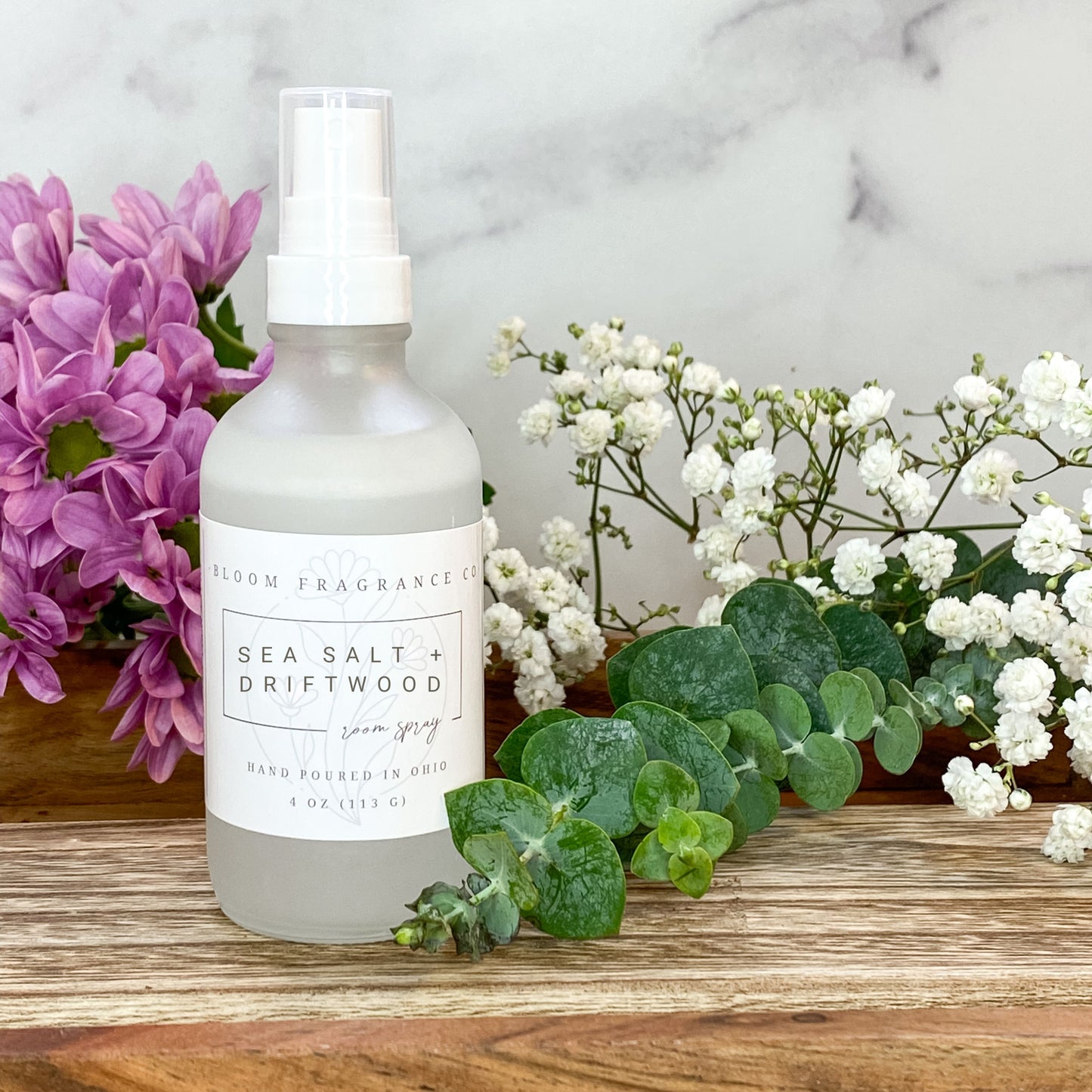 Sea Salt + Driftwood Room Spray