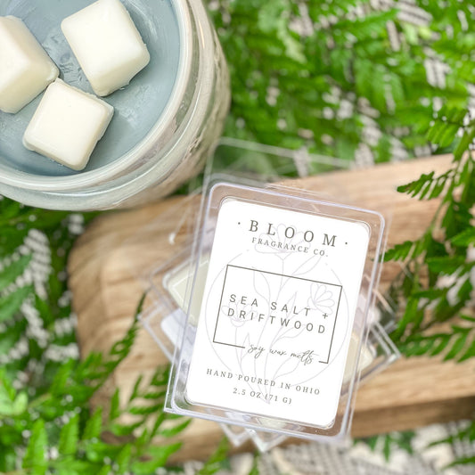 Sea Salt + Driftwood Soy Wax Melts
