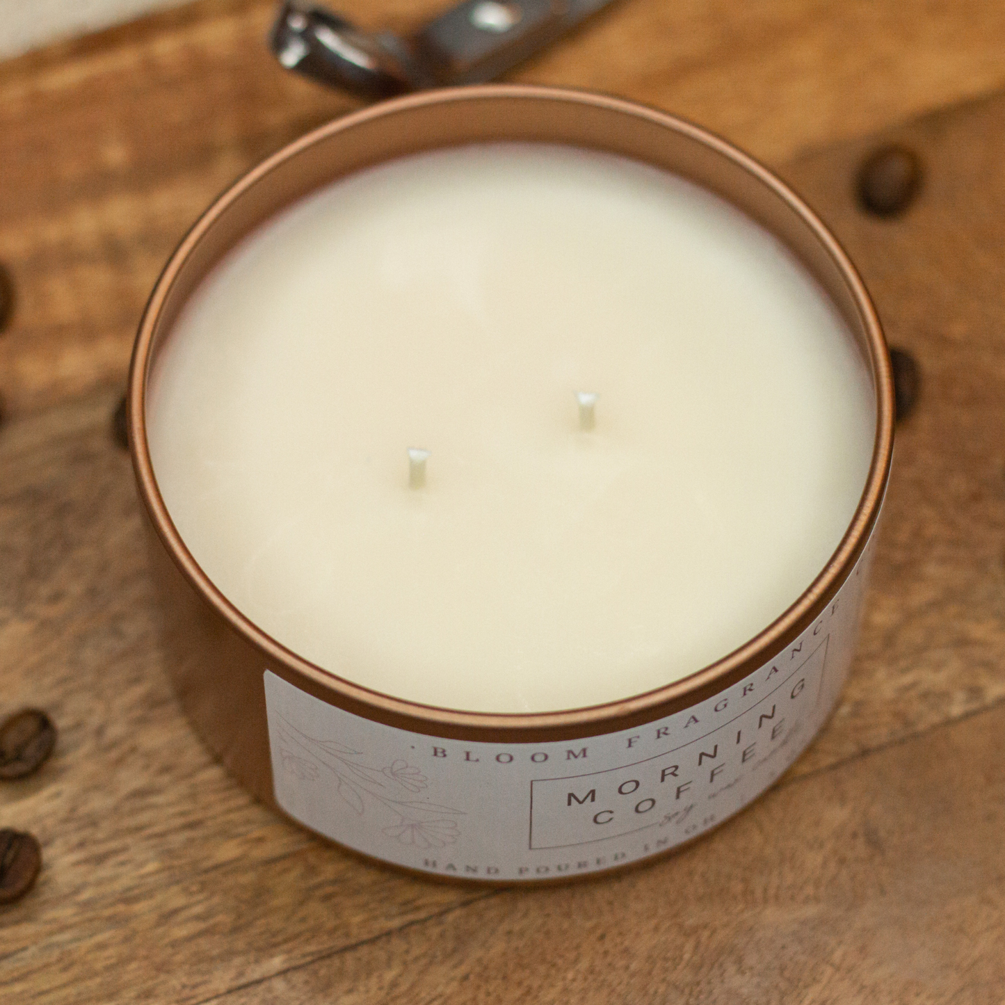 Small Morning Coffee Soy Wax Candle