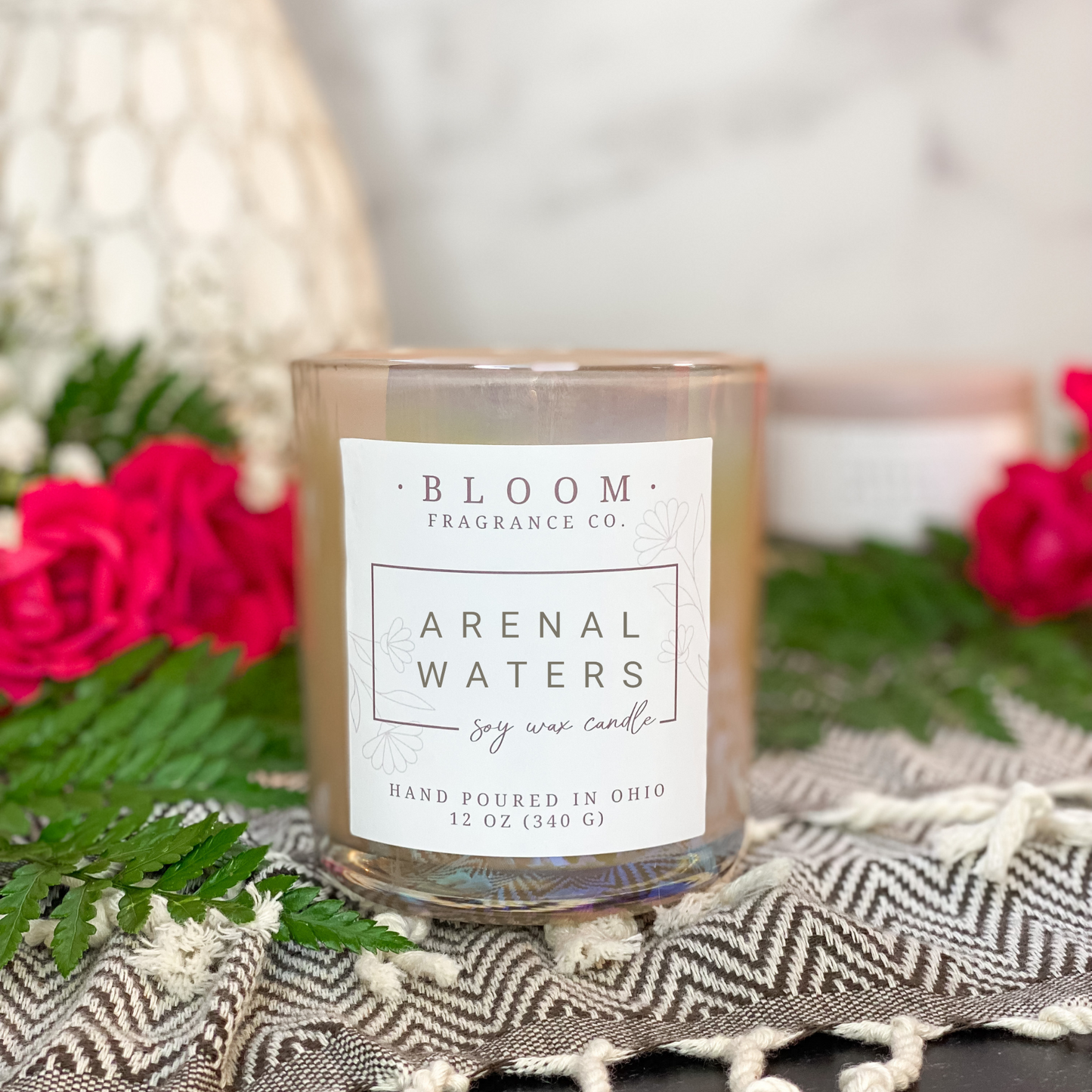 Large Arenal Waters Soy Wax Candle