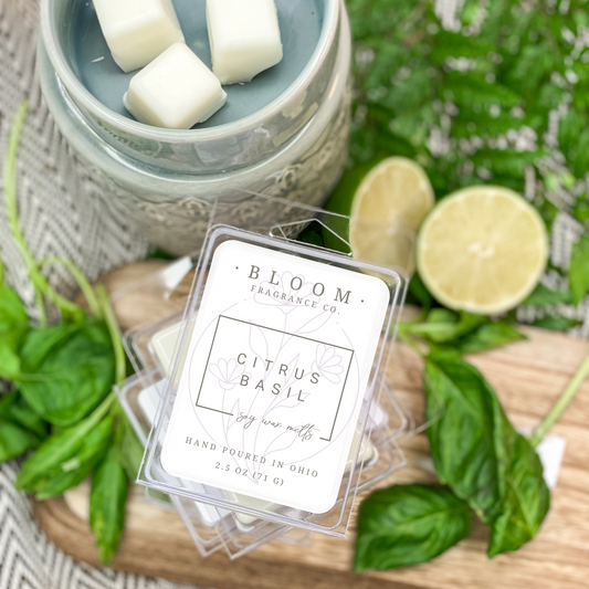 Citrus Basil Soy Wax Melts