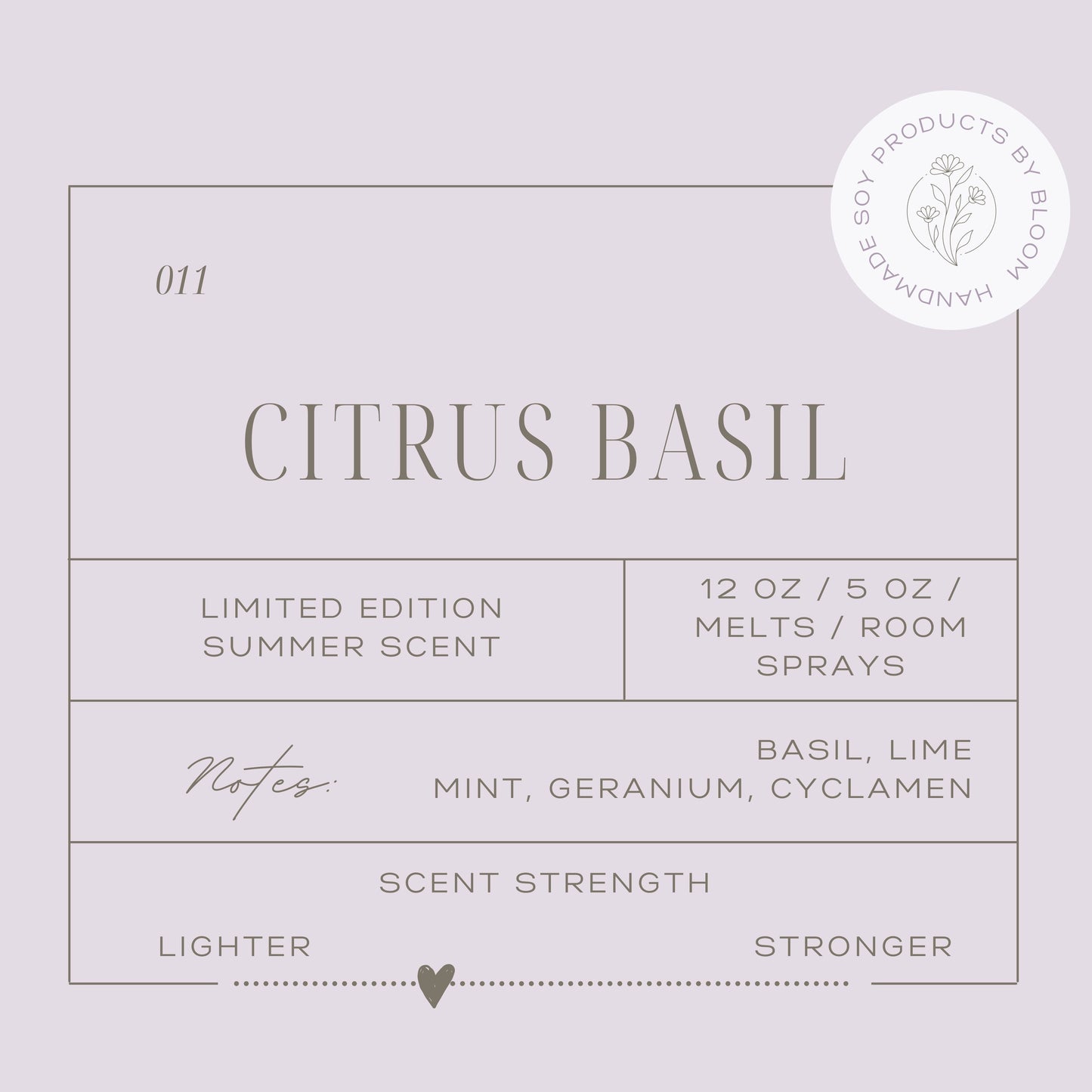 Citrus Basil Room Spray