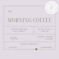 Morning Coffee Soy Wax Melts
