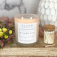 Large Plumeria Soy Wax Candle