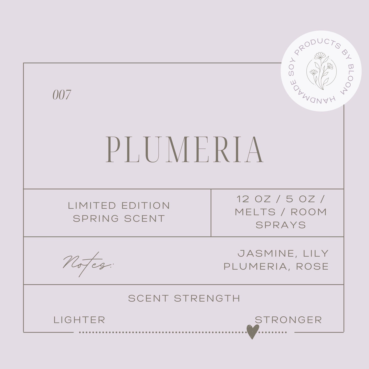 Plumeria Room Spray